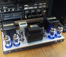 LUXMAN KMQ60 Vacuum Tube Power Stereo Amplifier Excellent Condition Working