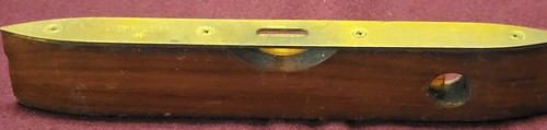 Mahogany and brass spirit - mahogany,