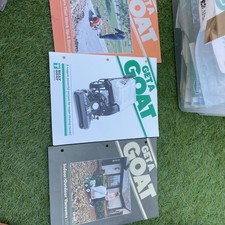 Job lot agricultural impliments, Billy goat blowers / vacuums x 3 o brochures