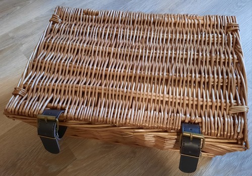 Wicker basket hamper - wicker,