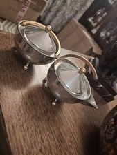 Rare Vintage Bodum Teaball Sugar & Creamer by Carsten Jorgensen Modernist 1980's