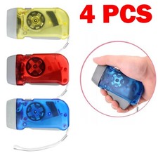 3 LED Flashlight Hand Pressing