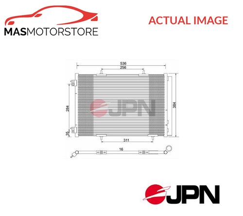 Air con condenser - a/c, jpn