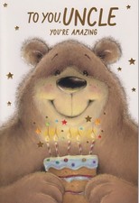 UNCLE BIRTHDAY GREETING CARD