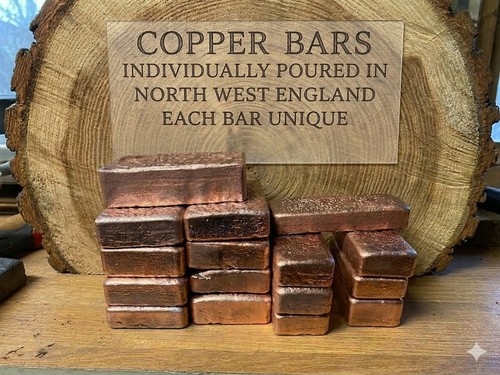 1kg copper bullion bar - 1kg,