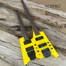 Neon Yellow Double Neck