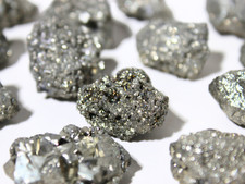 Pyrite Clusters - Natural and