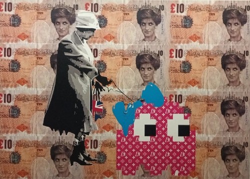 Rare print queen - rare,