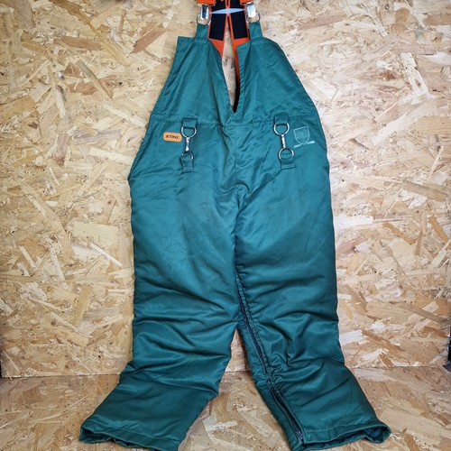 Stihl chainsaw chaps green - chainsaw,