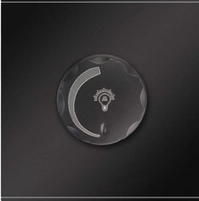 CNBINGO Rotary Dimmer Light Switch for Dimmable LED/Incandescent No Wire Require