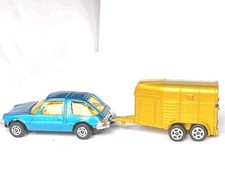 Vintage  Corgi Juniors whizz wheels A M C Pacer & Rice Horsebox