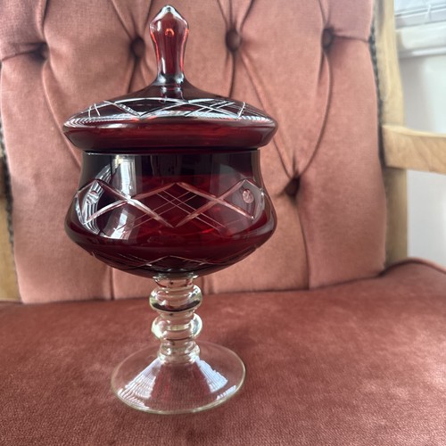 Bohemia ruby red crystal - red,