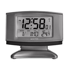 Acctim Cuba Digital Alarm Clock Radio Controlled Smartlite� Date & Temperature