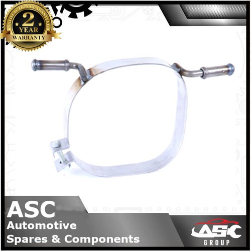 Exhaust rear silencer - silencer, bracket