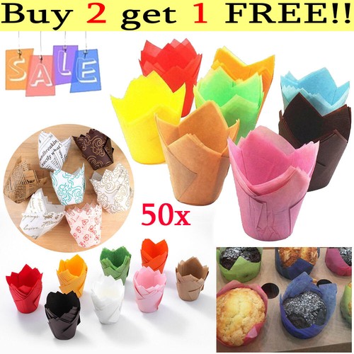 50x large tulip muffin - 50x,
