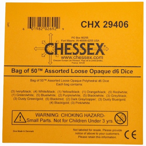 Chx29406 chessex opaque - chx29406, opaque: