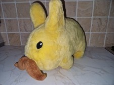 Labbit happy yellow plush - happy,