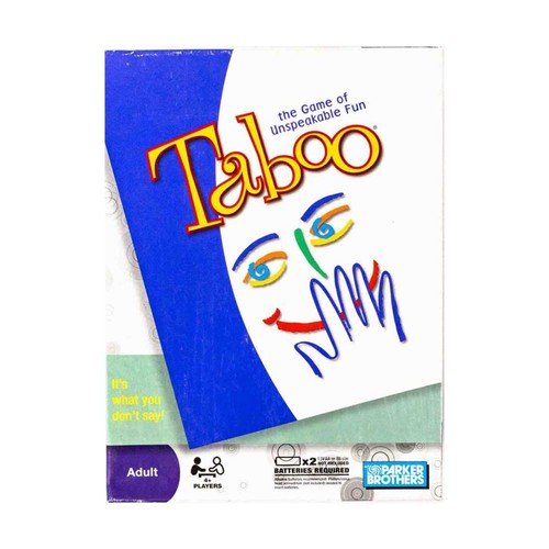 Hasbro boardgame taboo 2009 - taboo, (2009