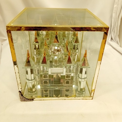 Glass castle mirrored - glass,