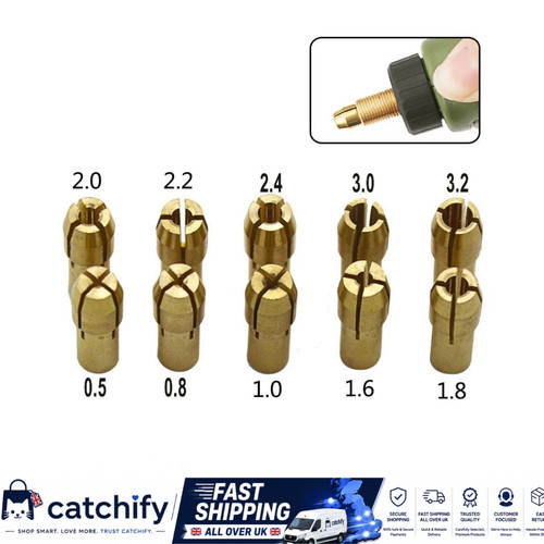 10pcs mini drill chuck - mini, adapter