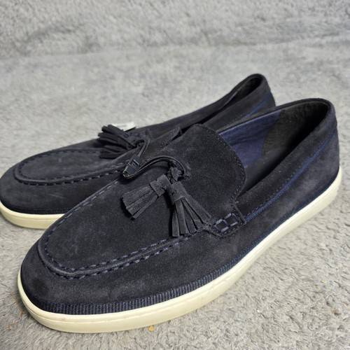 Zara unisex navy - suede, tassel
