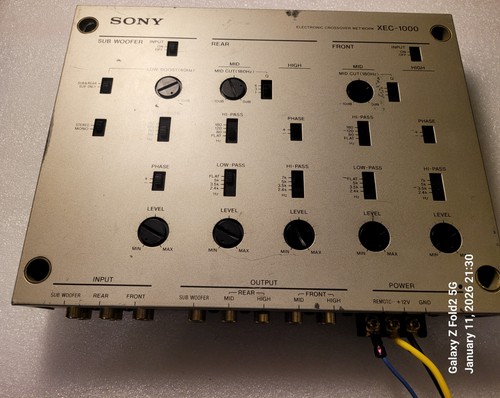Sony xec 1000 - xec-1000, electronic