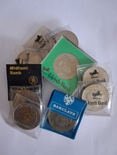 Commemorative Coins In Pouches Barclays Lloyds Midland Bank