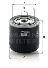 Oil filter Spin-on Filter W