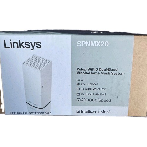 New linksys velop - velop, dual
