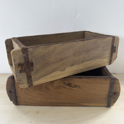 Vintage wooden brick - wooden,