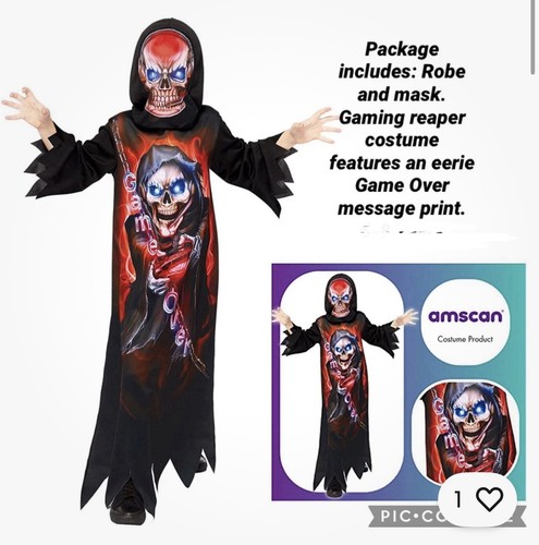 Gaming reaper boys halloween - boys,