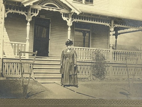 Antique cabinet card photo old - antique,