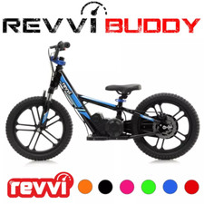 ALL COLOURS Revvi 16" Plus Bike Kids Electric Powered Balance Motocross 250w 5+