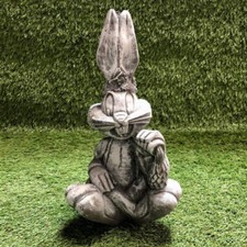 Concrete Bugs Bunny themed Garden Ornament frost protected statue