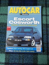 AUTOCAR MAGAZINE 11-MAR-92 - Escort RS Cosworth, Mini Cooper 1.3i, Daihatsu Mira
