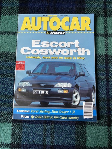 Autocar magazine mar - autocar, 11-mar-92