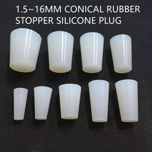 Conical rubber stopper - rubber,