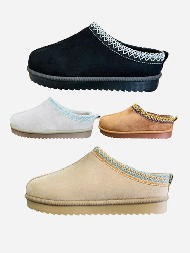 Womens faux fur lined slippers - womens,