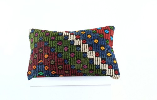 Kilim pillow cover 12x20 - cover,