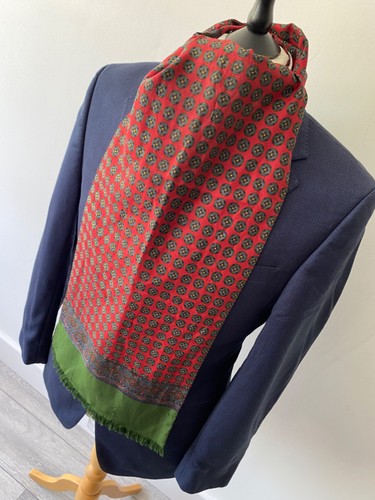 Vtg mens burgundy green - 70's,