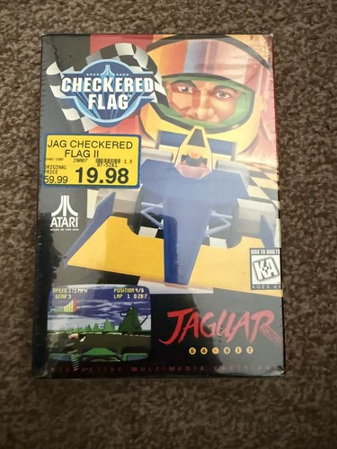 Checkered flag atari jaguar - atari,