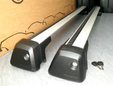 GENUINE ROOF BARS WINGBAR RACK VOLVO XC90 MK2 SUV WITH FLUSH RAILS RACK 2015-ON