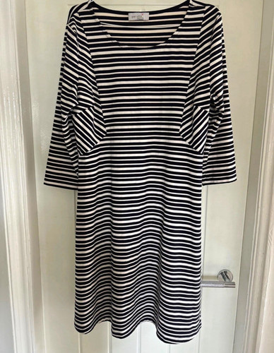 Pretty navy white 4 sleeve - pretty, 3/4
