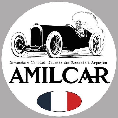 Vintage amilcar retro racing - vintage,