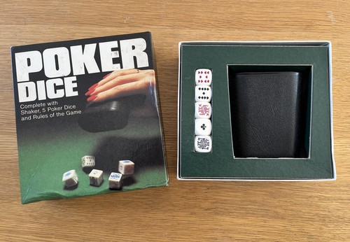 Vintage poker dice game - dice, by