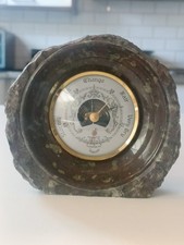 Vintage Cornish Serpentine Barometer Made in England Daymaster