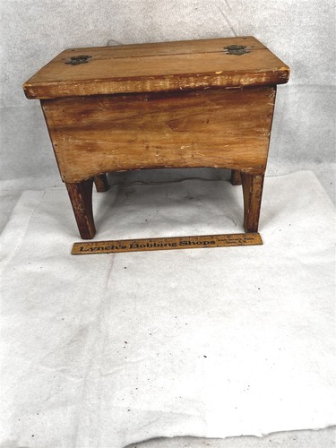 Antique stool cricket wooden - stool,