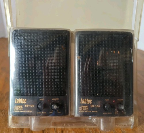 Labtec 100 stereo speaker - labtec,