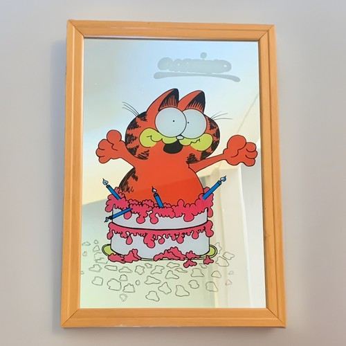 Vintage retro garfield - retro, wall
