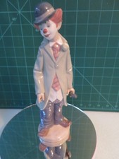 Lladro retired clown figurine